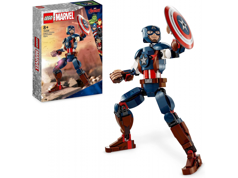 LEGO Super Hero Marvel Captain America Baufigur - 76258