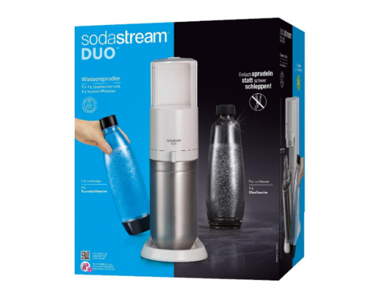 SodaStream Soda Maker DUO White incl. 1 Glas & 1 PET Bottle 1016812490