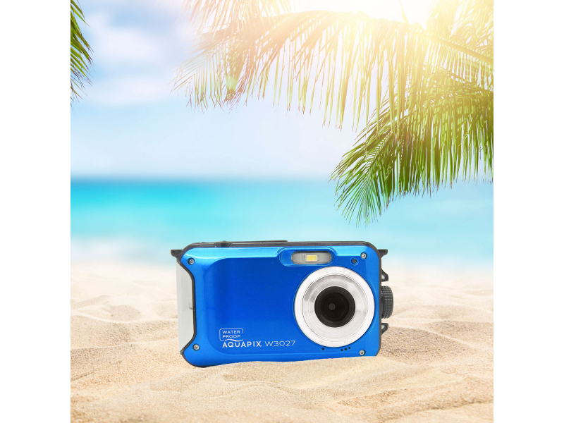 Easypix Aquapix Unterwasserkamera Wave W3027-M Marine Blue