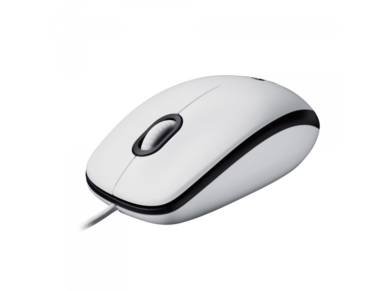 Logitech M100 Maus 1.000 dpi Optisch 3 Tasten 910-006764