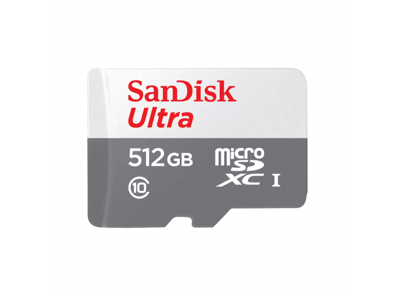 SanDisk  Ultra Lite microSDXC 512GB 100MB/s CL10 SDSQUNR-512G-GN3MN