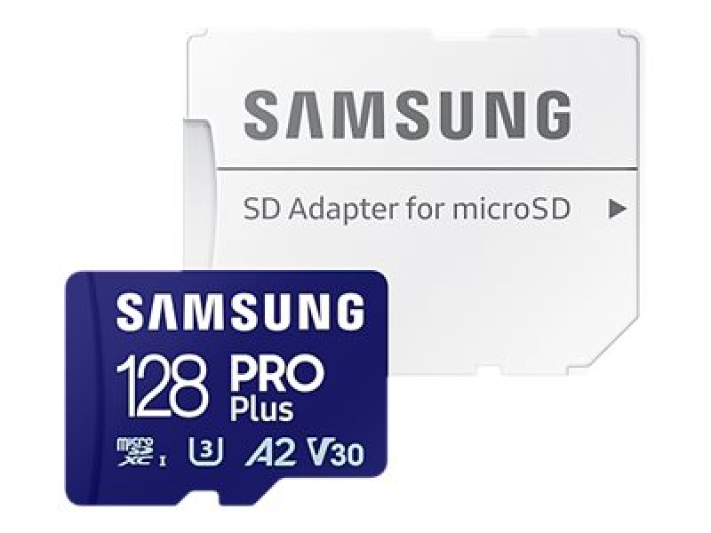 Samsung PRO Plus 128GB microSD 180MB/s Read 130MB/s MB-MD128SA/EU