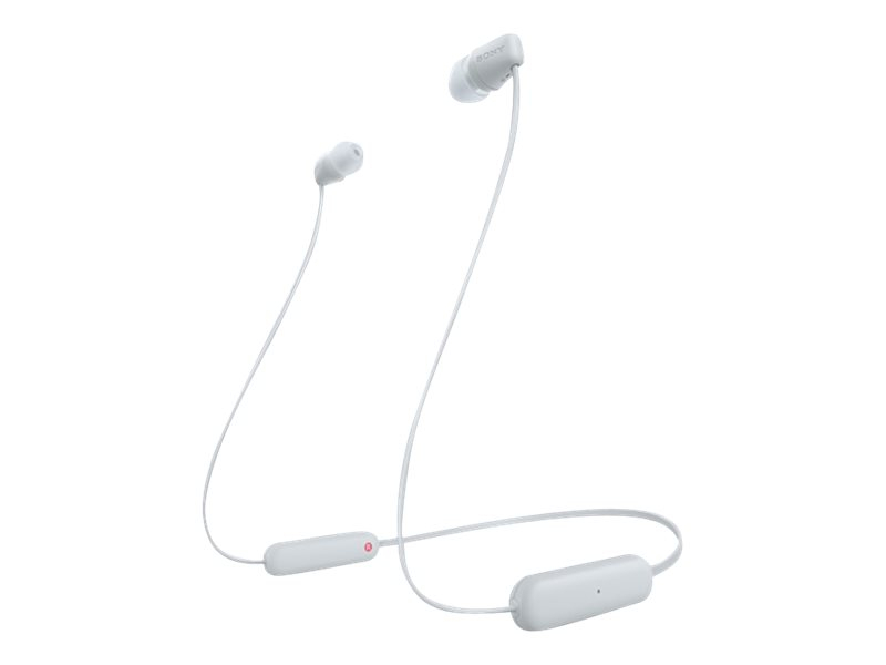 Sony WIC100W BT IN-EAR HEADPHONE White WIC100W.CE7