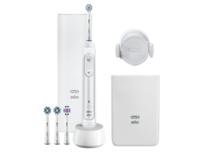 Oral-B Genius 10200W Zahnbürste Weiss 80314054