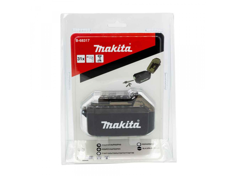 Makita Bit Set 31 tlg. B-68317