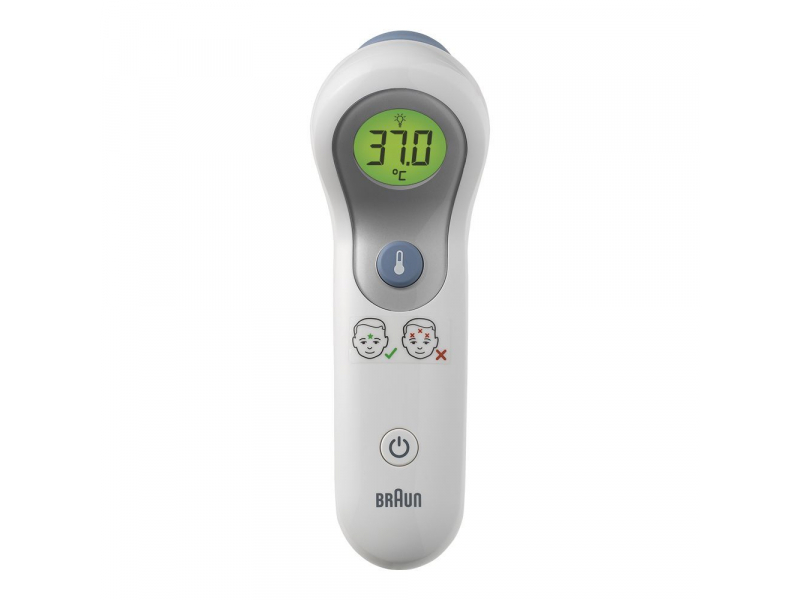 Braun BNT300WE Fieberthermometer Mit LED Beleuchtung BNT300WE