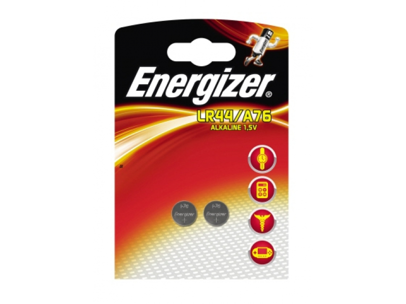 Batterie Energizer LR44 A76 1.5V Alkaline (2 St.)