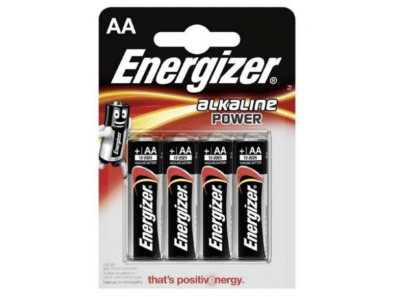 Batterie Energizer LR6 Mignon AA Alkaline Power (4 St.)