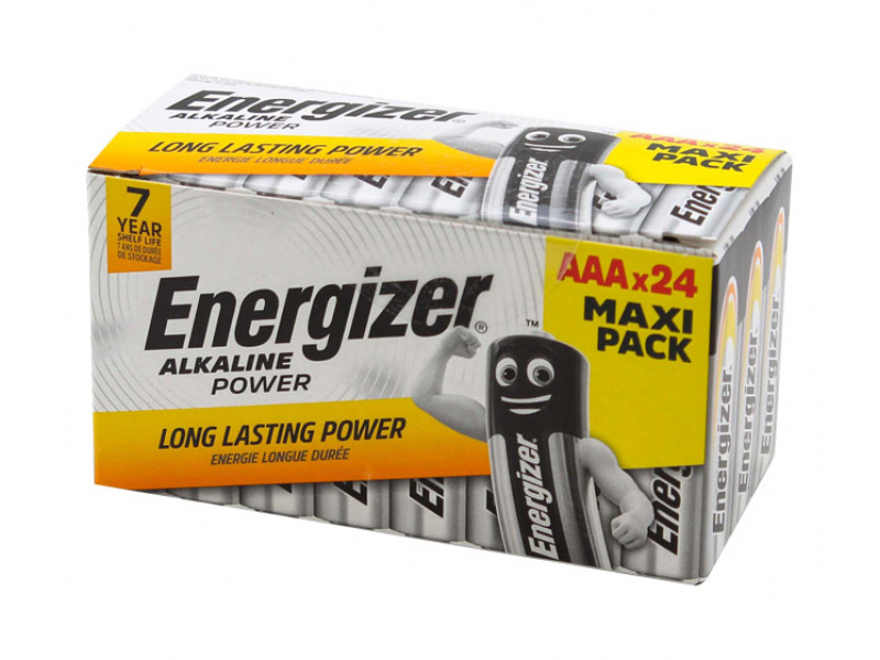 Energizer Alkaline Power Micro Batterie AAA (24 St.)