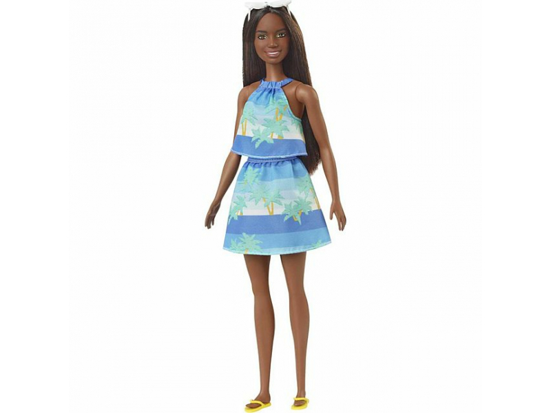 Mattel Barbie Loves the Ocean - Ocean Print Skirt & Top GRB37