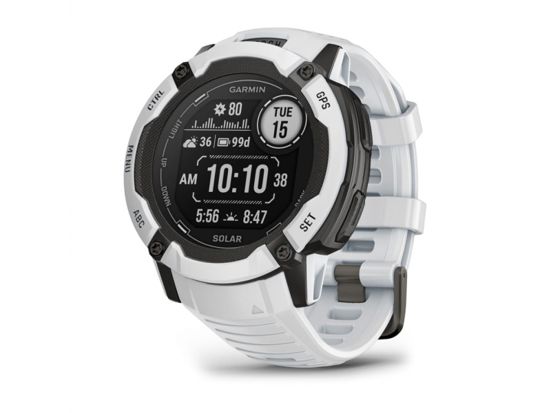 Garmin Instinct 2X Solar Steinweiss 010-02805-04