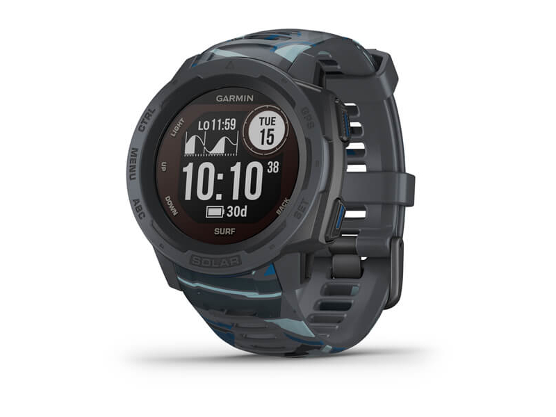 Garmin Instinct Solar Surf Edition Surf Pipeline 010-02293-07