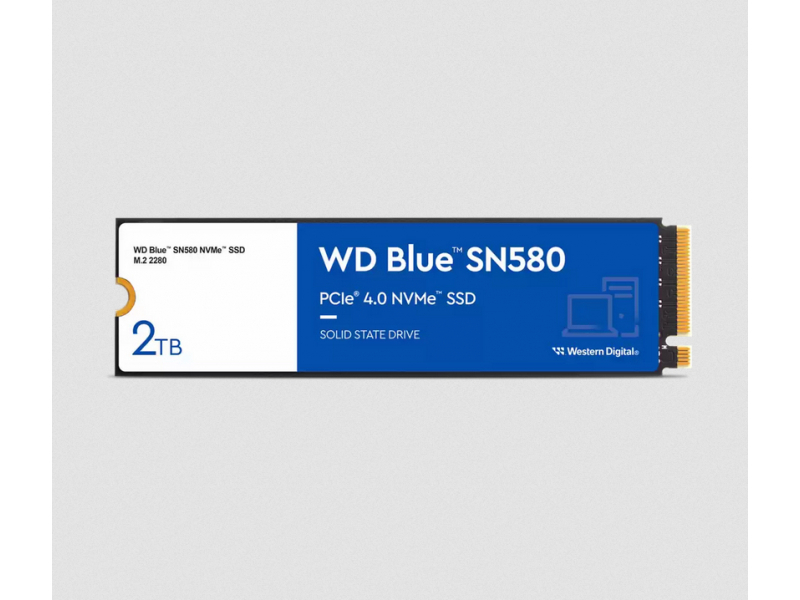 WD Blue SN580 SSD 2TB M.2 4150MB/s WDS200T3B0E