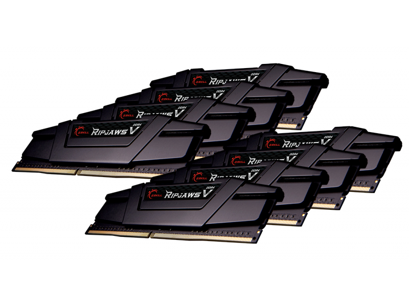 G.Skill Ripjaws V DDR4 256GB (8x32GB) 3600MHz F4-3600C18Q2-256GVK