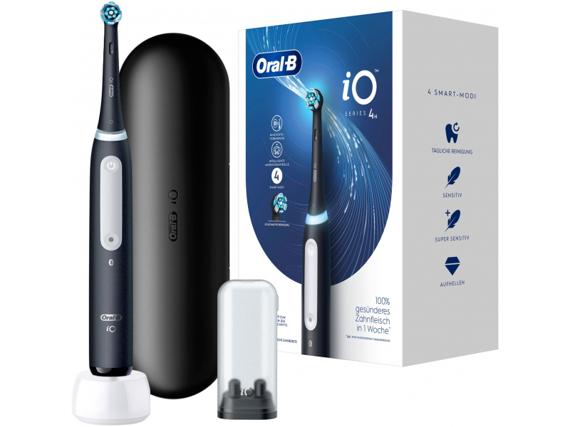 Oral-B iO Series 4 mit Reiseetui Matt Black 415022