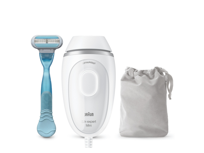 Braun Silk Expert Mini IPL Haarentfernungsgerät Weiss PL1124