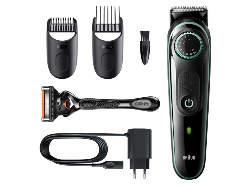 Braun Beard Trimmer 3 Black/Turquoise 4210201418139