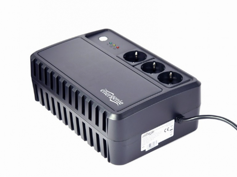 ENERGENIE UPS 800VA with AVR Intelligent surge-overload