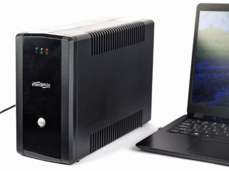 ENERGENIE UPS 1500VA with AVR Intelligent surge-overload