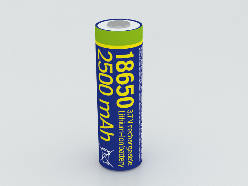 EnerGenie Lithium-Ionen-Akku 18650 (10C), 2500 mAh - EG-BA-18650-10C/2500