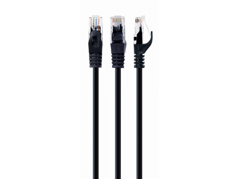 CableXpert Unabgeschirmtes Patchkabel - PP6U-1.5M/BK