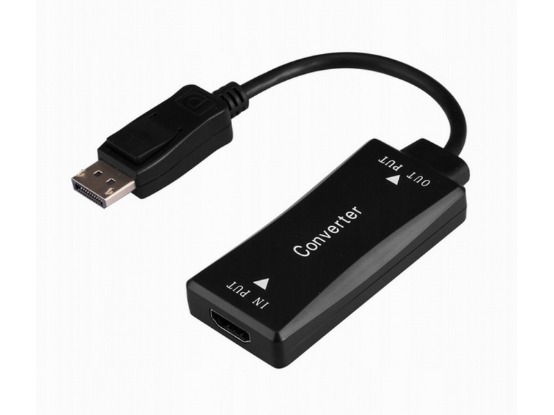 Gembird Actieve 4K HDMI v naar DisplayPort m adapterkabel A-HDMIF30-DPM-01