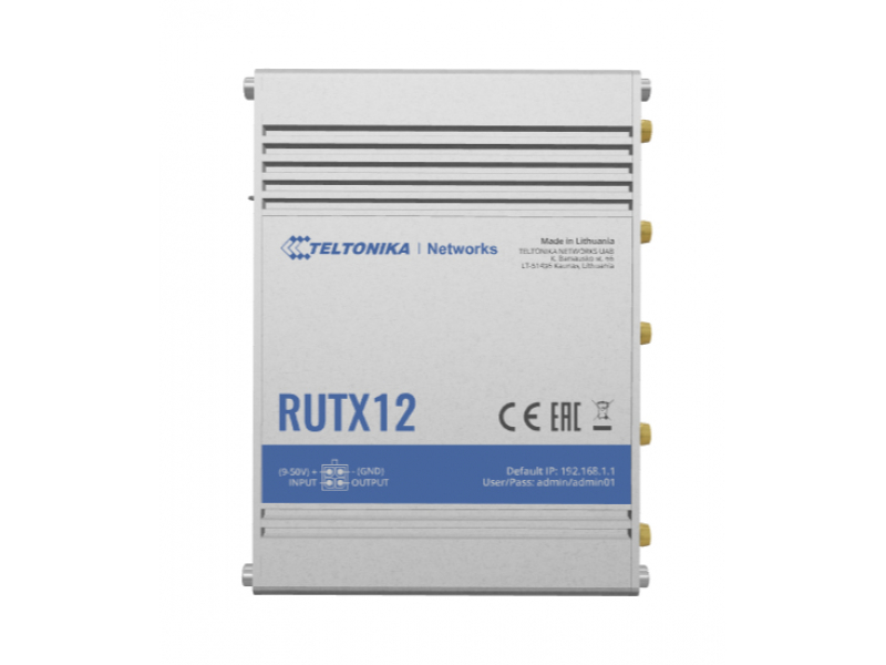 Teltonika - Wi-Fi 5 - Dual-Band - Ethernet-Anschluss - 4G -Router RUTX12