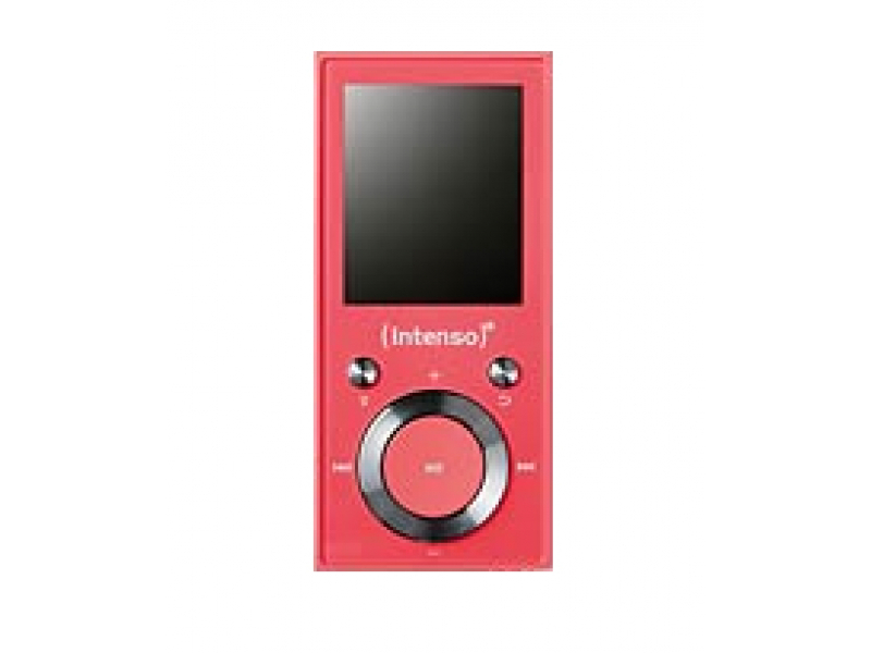 Intenso BT - MP3 Spieler - 16 GB - Pink - Kopfhörer enthalten 3717473