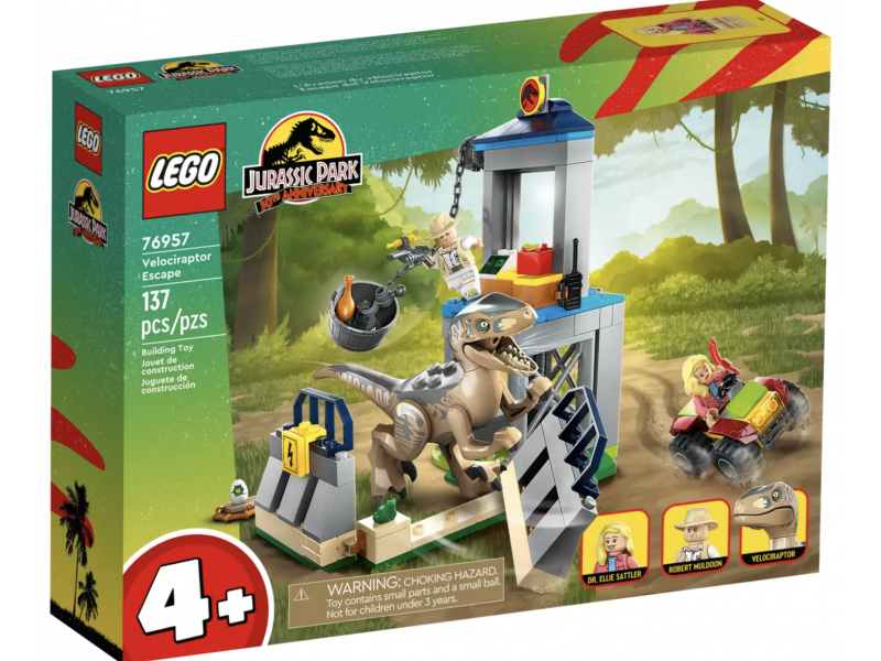 LEGO Jurassic World - Flucht des Velociraptors (76957)