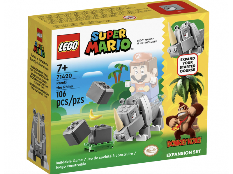 LEGO Super Mario - Rambi das Rhino - Erweiterungssset (71420)