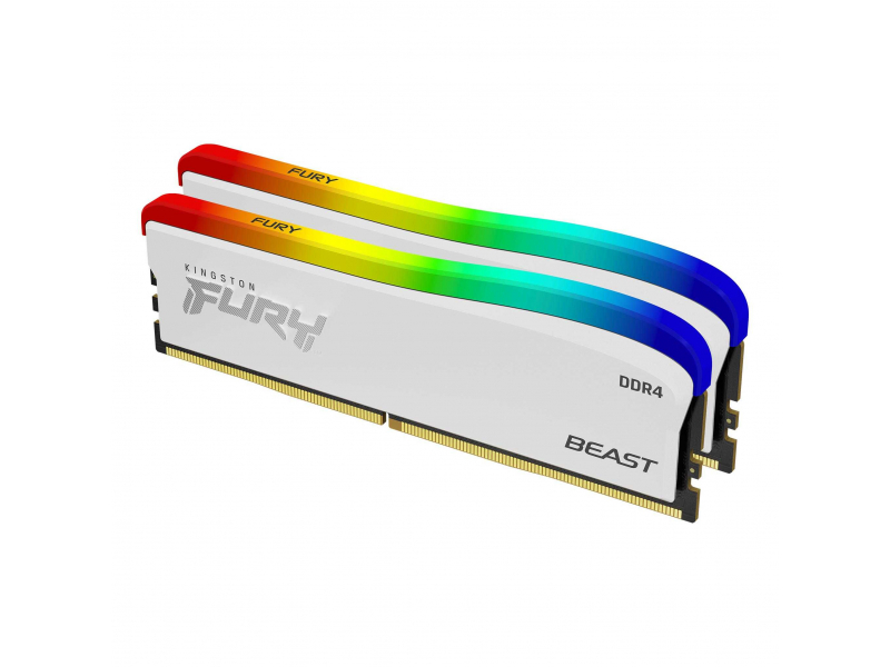 Kingston FURY Beast White SE DDR4 32GB (2x16GB) 3600MT/s KF436C18BWAK2/32