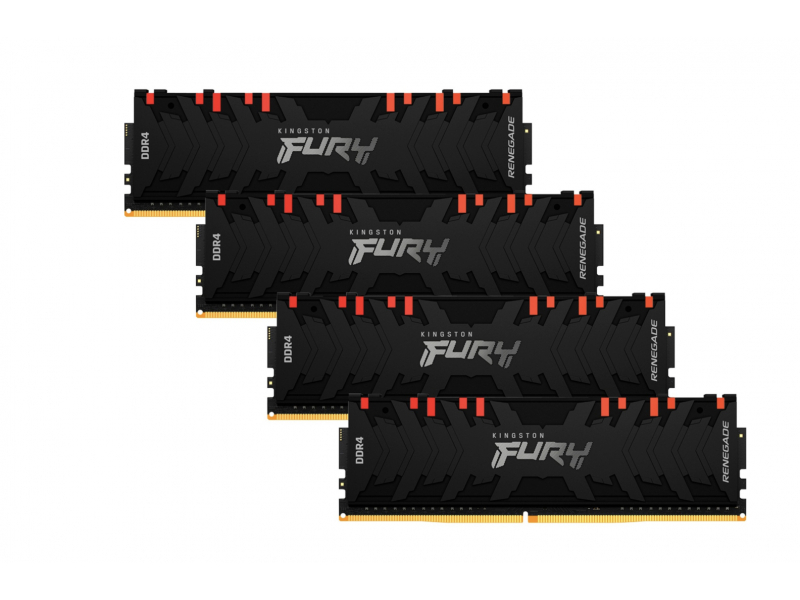 Kingston Fury Renegade RGB DDR4 32GB(4x8GB) 3600MT/s CL16 KF436C16RBAK4/32