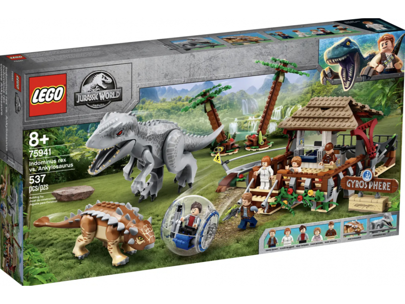 LEGO Jurassic World -Indominus Rex vs. Ankylosaurus? (75941)