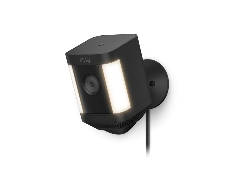 Amazon Ring Spotlight Cam Plus Plug-In Black 8SH1S2-BEU0