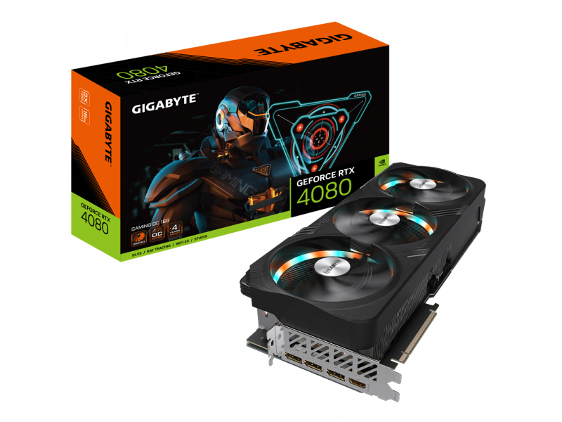 Gigabyte NVIDIA GeForce RTX 4080 16GB Gaming OC 16GB GV-N4080GAMING OC-16GD