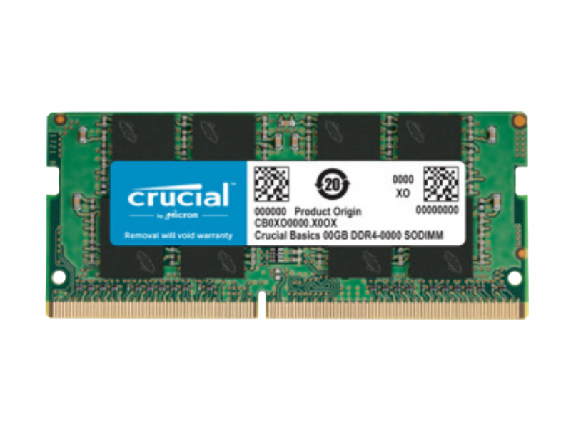 Crucial 4 GB DDR4-RAM SO-DIMM PC2666 BASIC CL19 - CB4GS2666