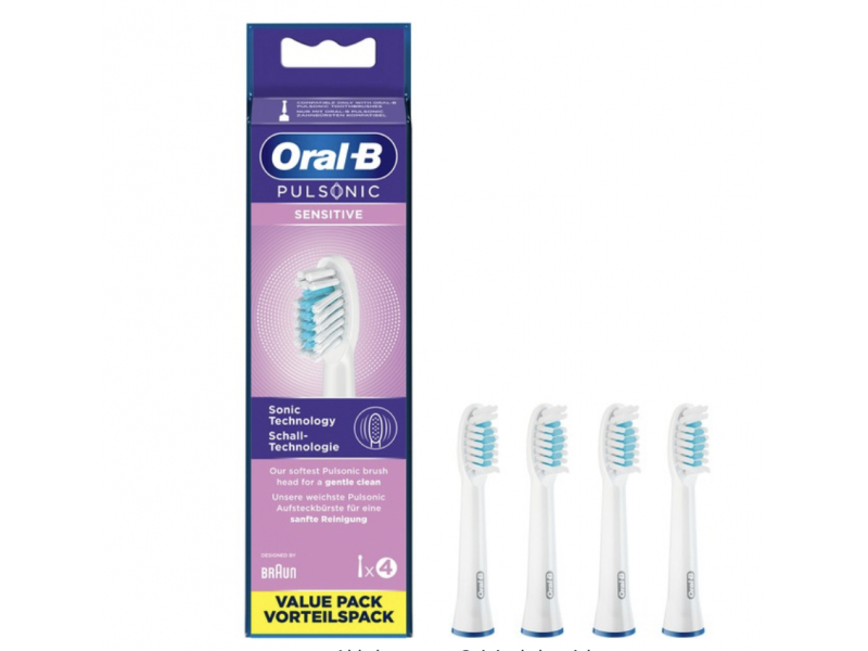 Oral-B Pulsonic Sensitive x4 Aufsteckbürste Weiß 299158