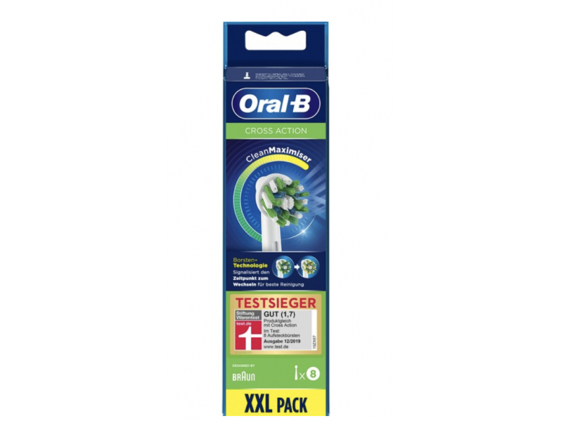 Oral-B Cross Action CleanMaximiser x8 Aufsteckbürste OB8421020