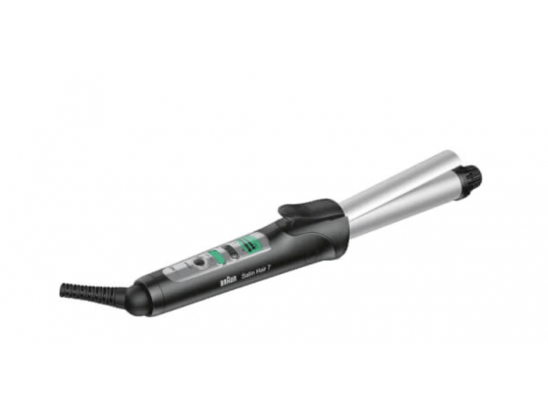 Braun Lockenstab Satin Hair 7 Curler 24mm Schwarz/Silber CU 710