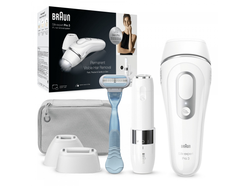 Braun Silk-expert Pro 3 IPL PL3129 Weiß/Silber IPL PL3129