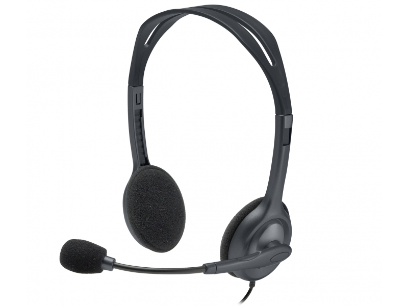 Logitech Headset H111 Stereo Black 981-001000