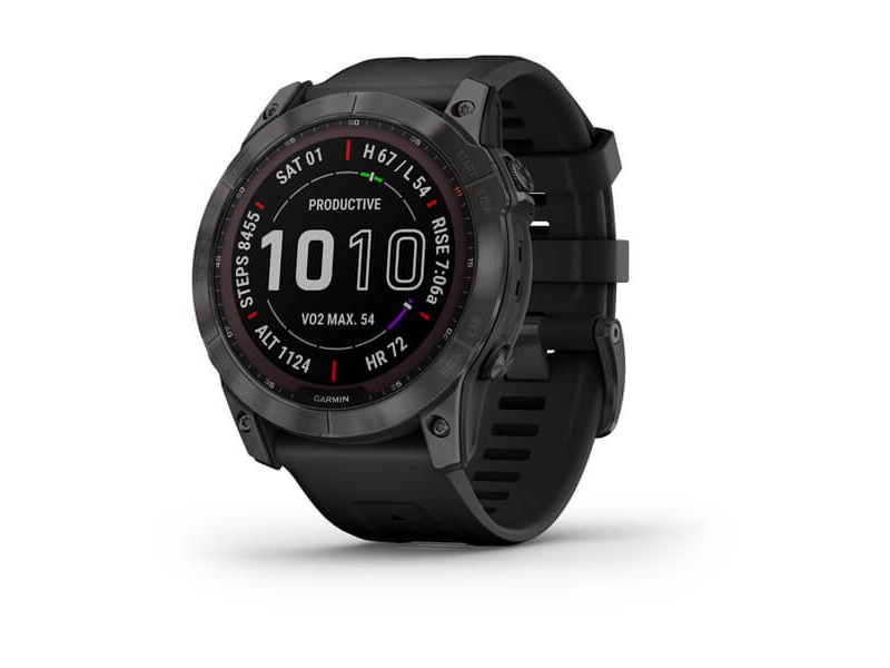 Garmin 7x Sapphire Solar 51mm GPS Schiefergrau/Schwarz 010-02541-11