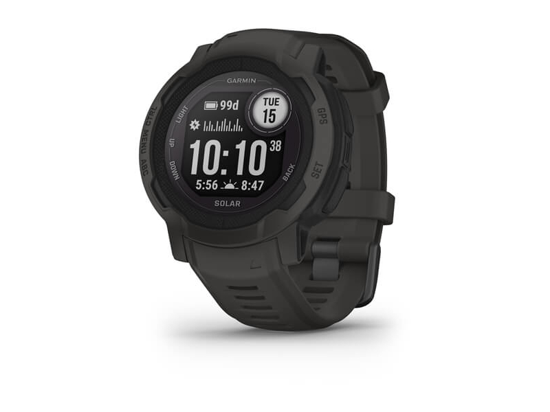 Garmin Instinct 2 Solar 45mm GPS Schiefergrau 010-02627-00