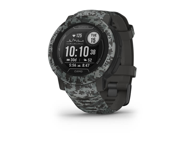 Garmin Instinct 2 Camo Edition 45mm GPS Camo. Schiefergrau 010-02626-03