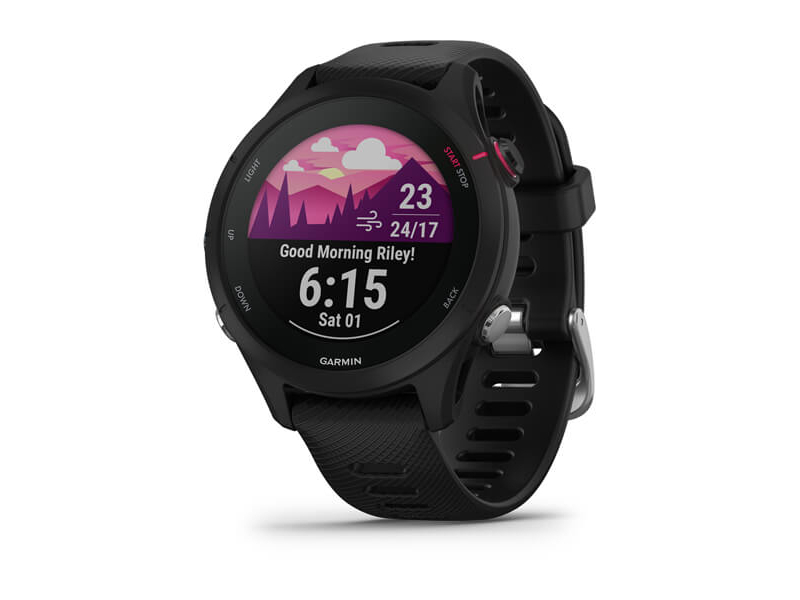 Garmin Forerunner 255S Music 41mm GPS Schwarz  010-02641-32