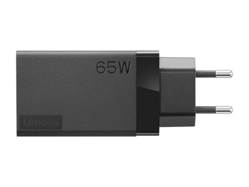 Lenovo 65Watt USB-C-Reisenetzteil Schwarz 40AW0065WW