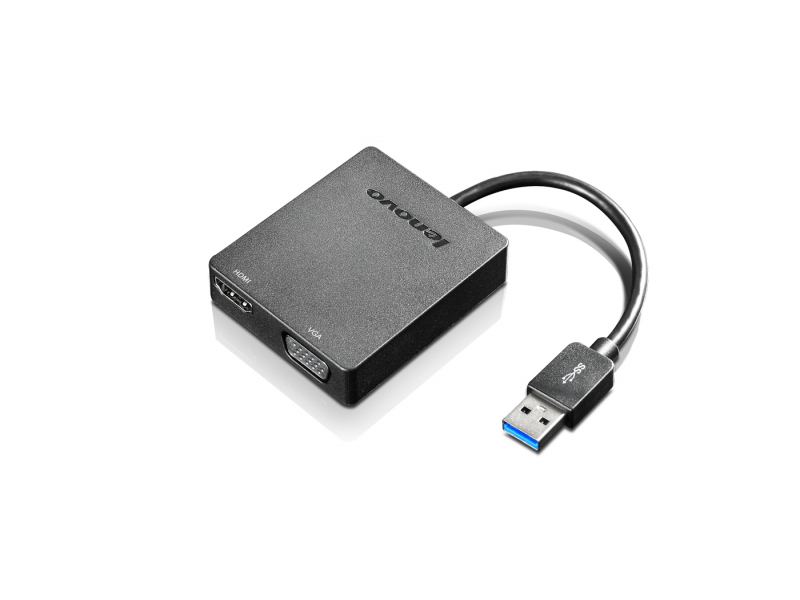 Lenovo USB 3.0 auf VGA/HDMI Universaladapter 4X90H20061