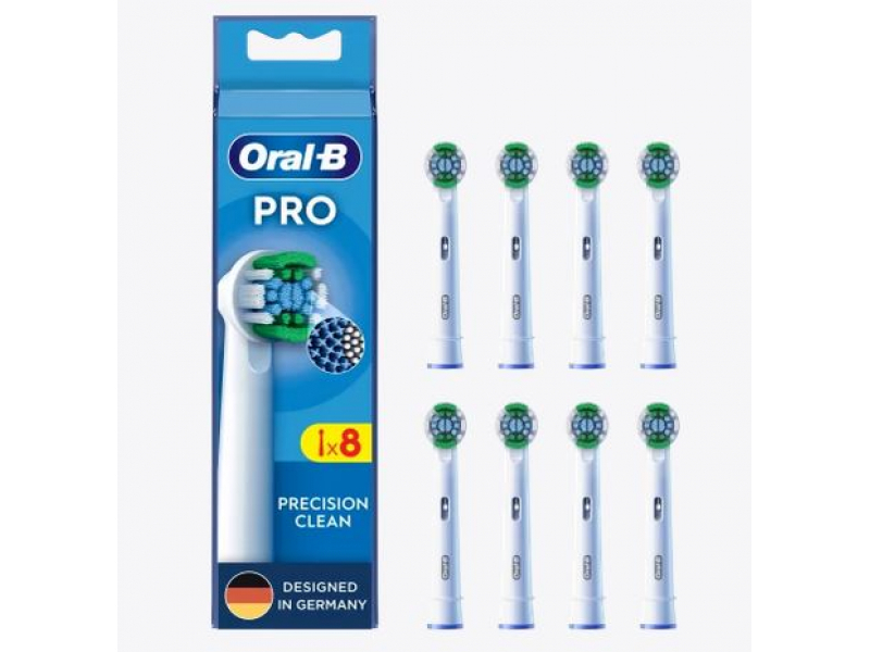 Oral-B Pro Precision Clean Brush Heads 8er