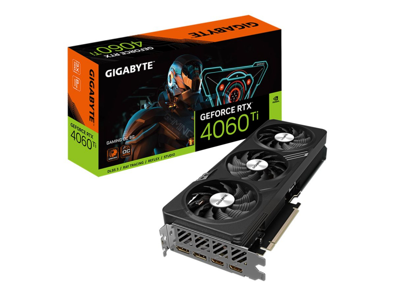 Gigabyte GeForce RTX 4060 Ti Gaming OC 8G 8GB PCI GV-N406TGAMING OC-8G