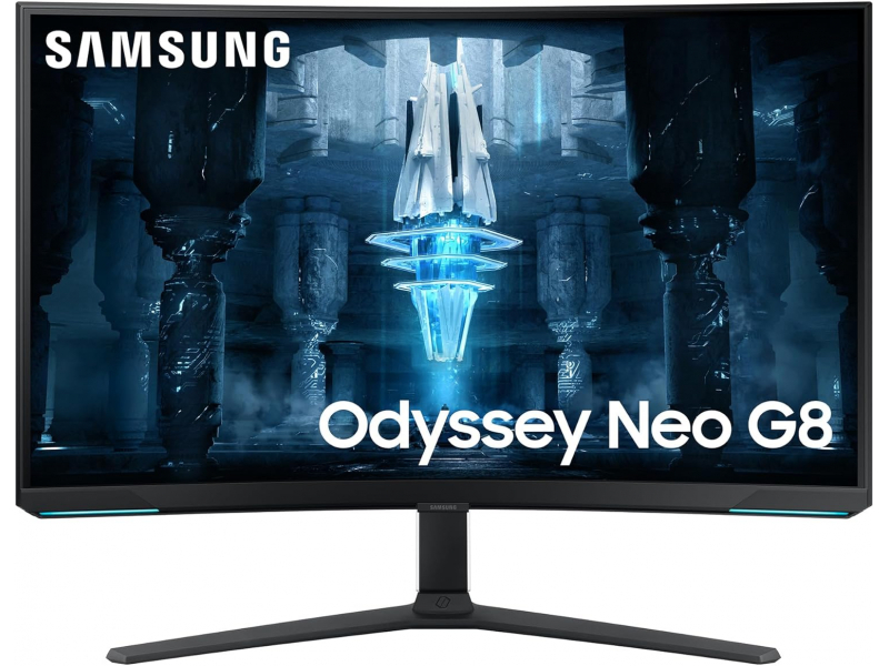 Samsung 32 Odyssey Neo G8 QLED Monitor curved (LS32BG850NPXEN)